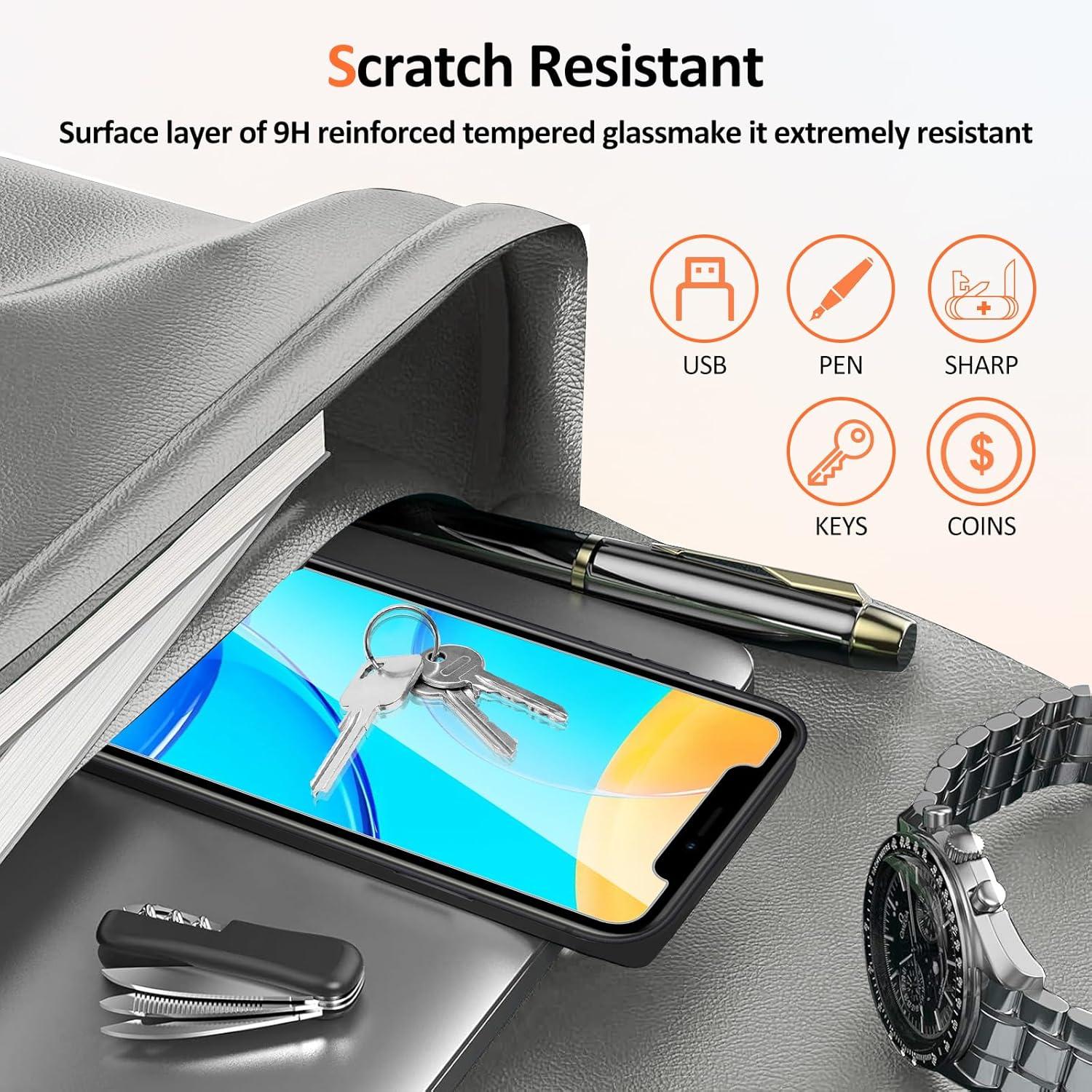 Panzerfolie iPhone XR Schutz 9H Härte 0.33mm Anti-Blasen Ultra-klar