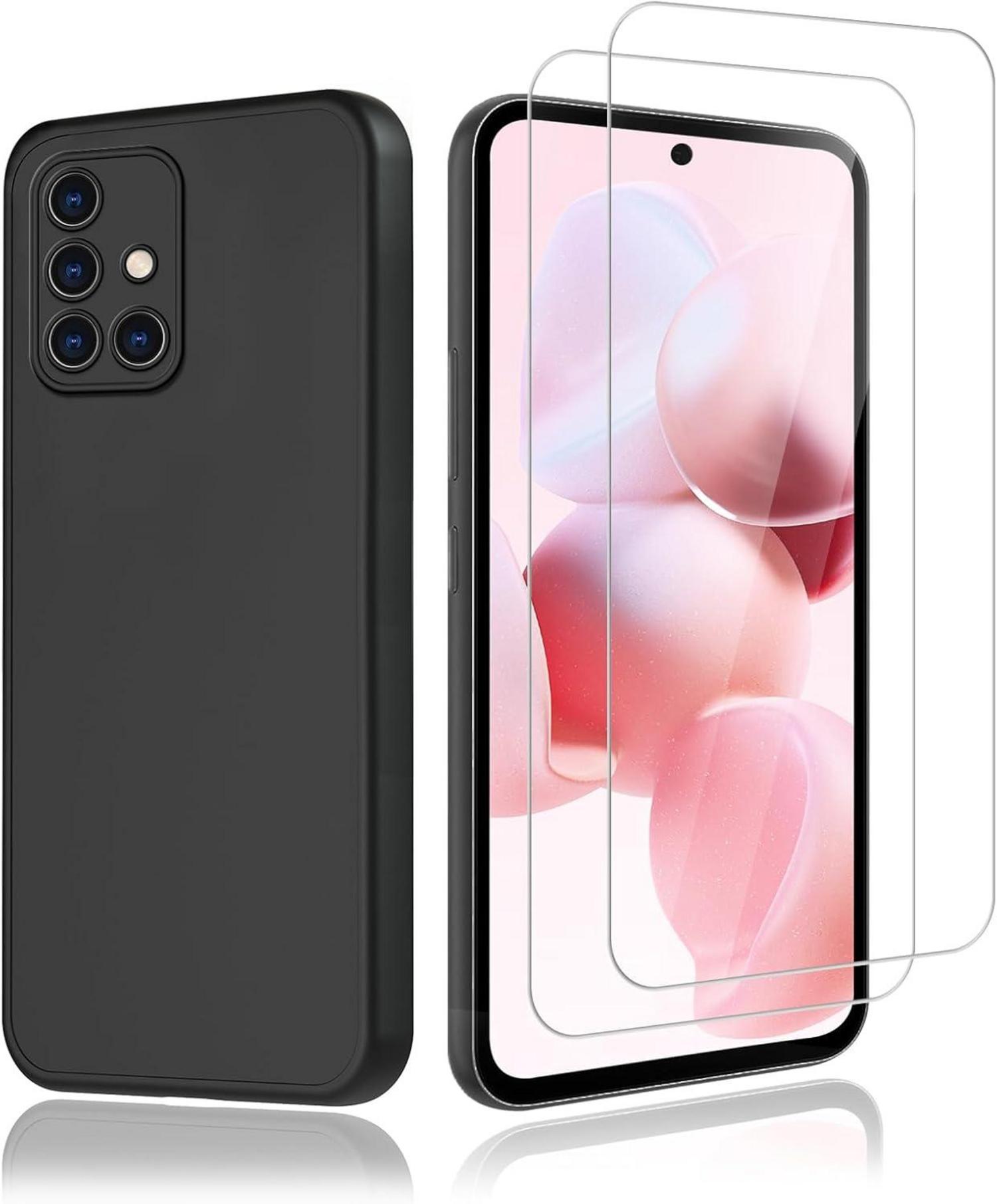 Panzerfolie + Hülle für Samsung Galaxy A51, 9H Härte, 0.33mm