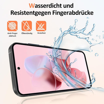 Displayschutz Samsung Galaxy A51 Panzerglas Folie Schutz [2 Displayschutz+1