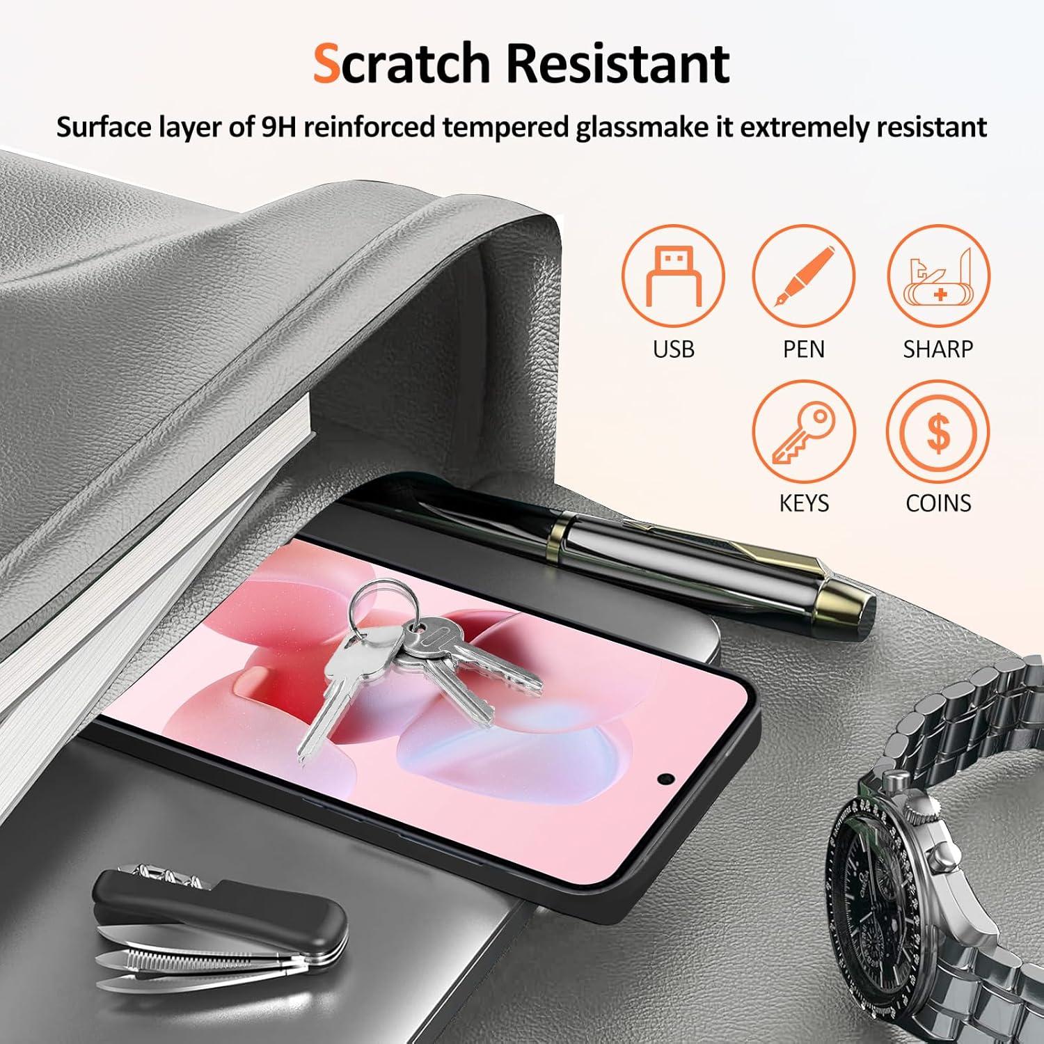 Displayschutz Samsung Galaxy A51 Panzerglas Folie Schutz [2 Displayschutz+1