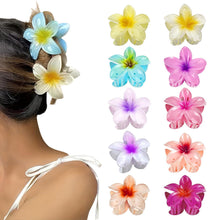 10 Stück Haarklammer Blume Haarspangen Set