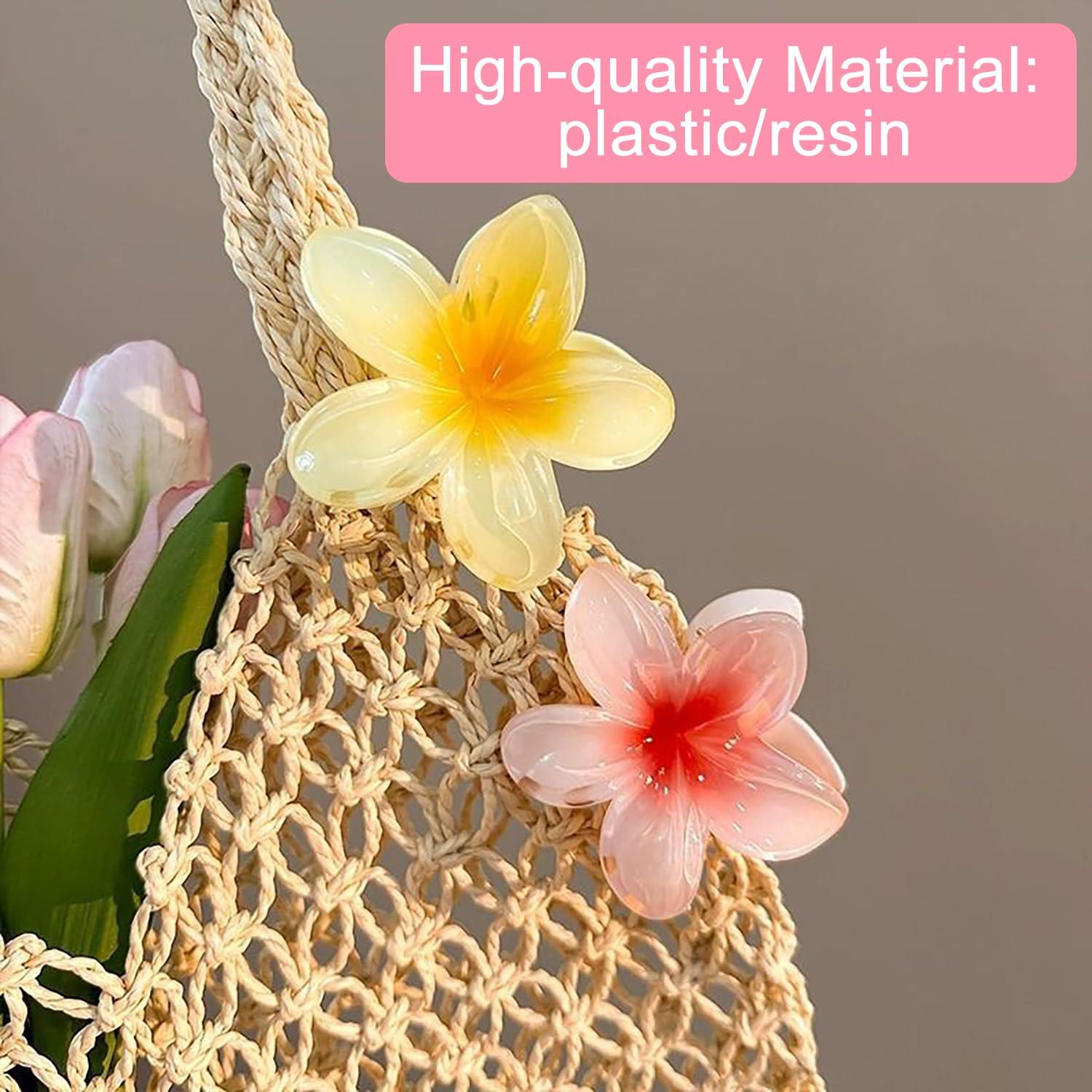 10 Stück Haarklammer Blume Haarspangen Set