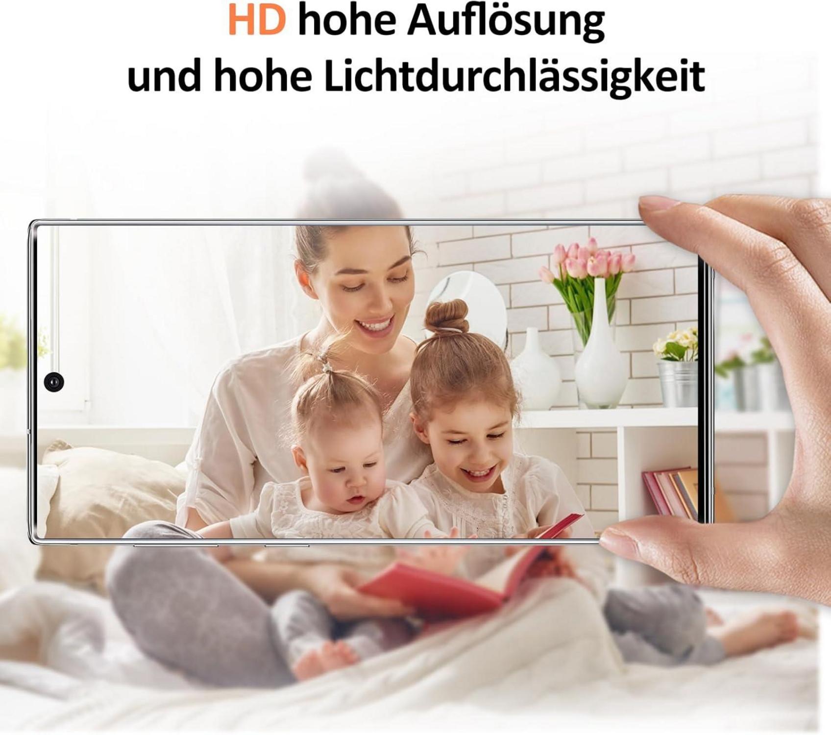 Panzerglas Samsung Galaxy Note 10 Schutzfolie 3D Vollabdeckung 9H