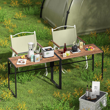 Klapptisch 80 cm Computertisch Schreibtisch platzsparend faltbar Arbeitszimmer