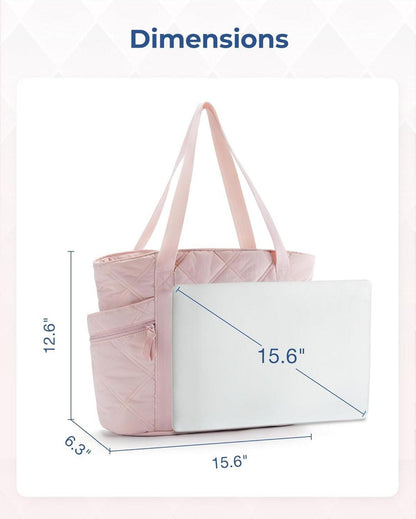 Große Wasserdichte Damen Handtasche 24L für Reisen und Fitness