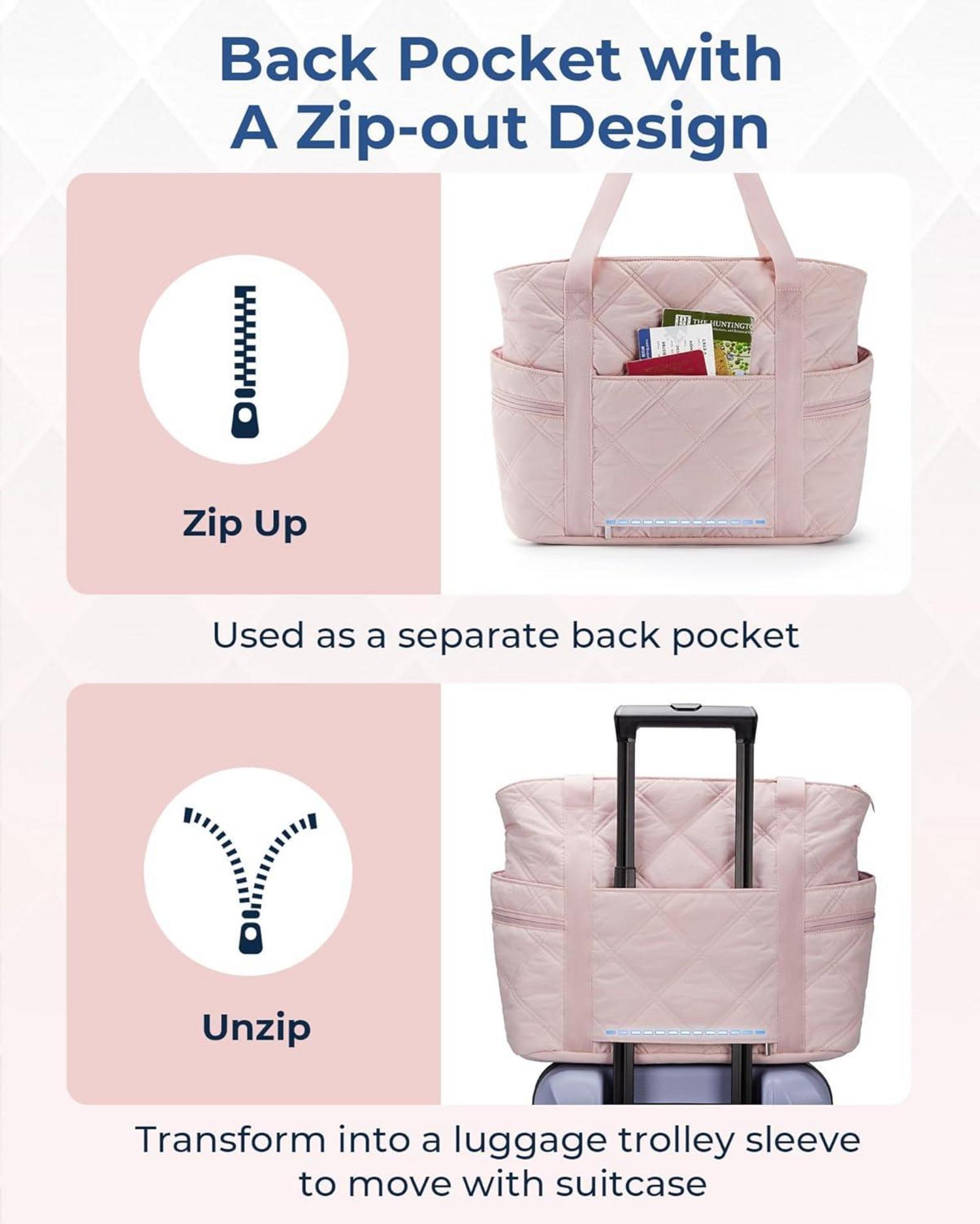 Große wasserdichte Damen Handtasche mit 24L Kapazität für Fitness