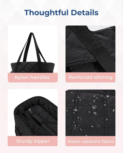 Große Handtasche Damen Wasserdicht 24L Reise Fitness Sporttasche