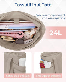 Große Damen Handtasche Wasserdicht 24L Sporttasche Reisen
