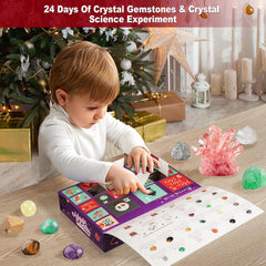 Adventskalender 2024 Kristalle Züchten Weihnachts Countdown Kalender