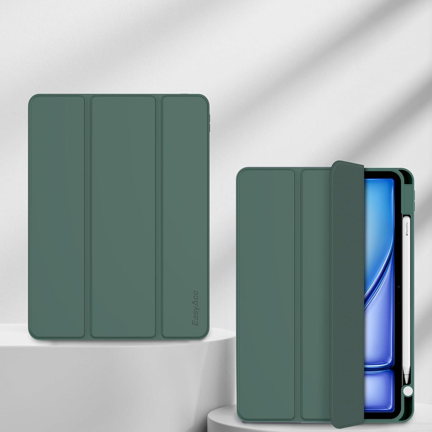 Schutzhülle für iPad Air M2 11 Zoll mit Stifthalter und Trifold Ständer