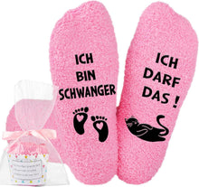 Jeasona Schwangerschaftsgeschenk Socken Werdende Mama Verkündung