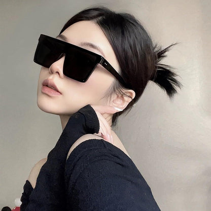 3er Set Quadratische Retro Sonnenbrillen Groß Mode UV400 Schutz