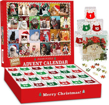 Adventskalender mit süßen Katzenmotiven