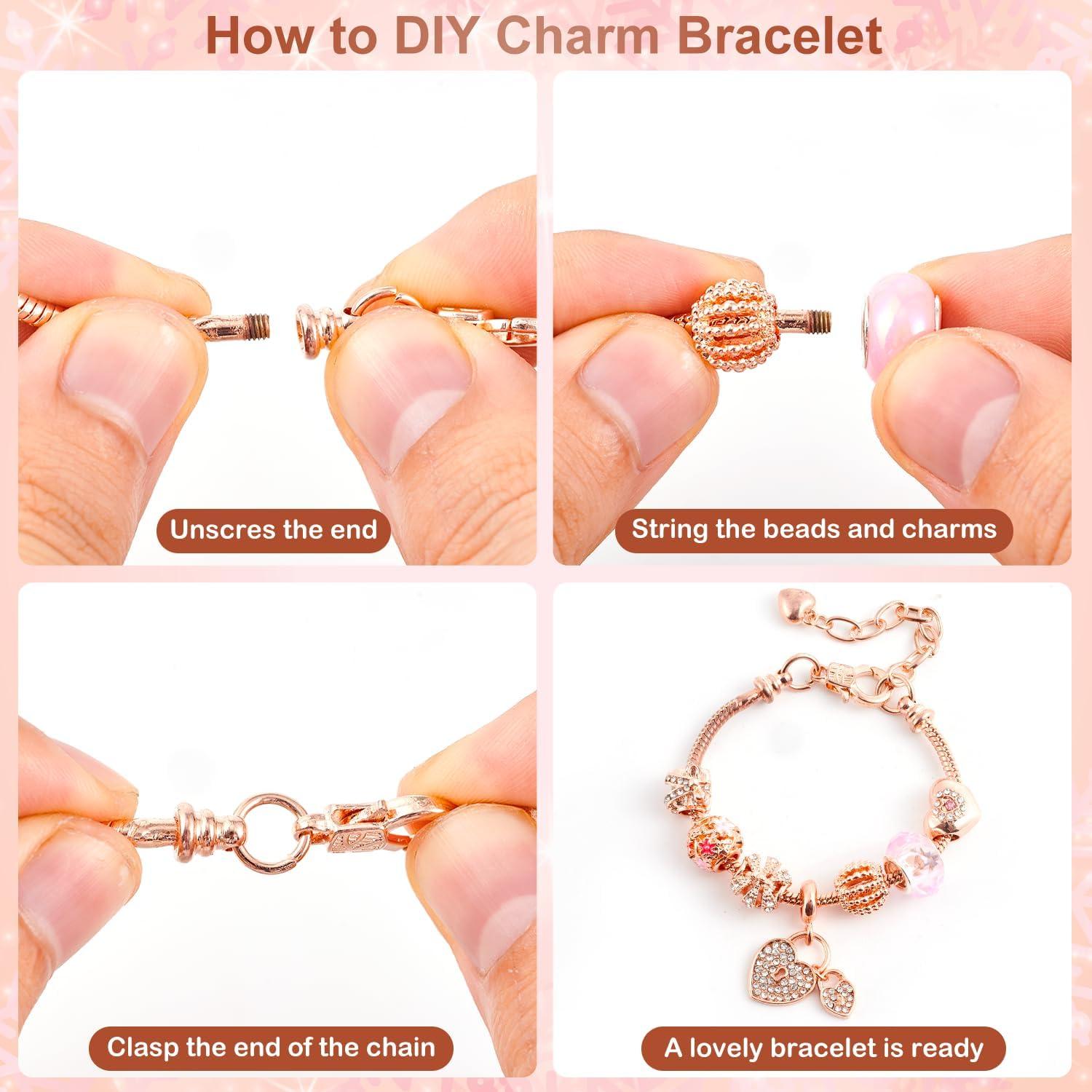 Adventskalender 2024 Mädchen Frauen Rosa Gold - Hochwertig & Luxuriös