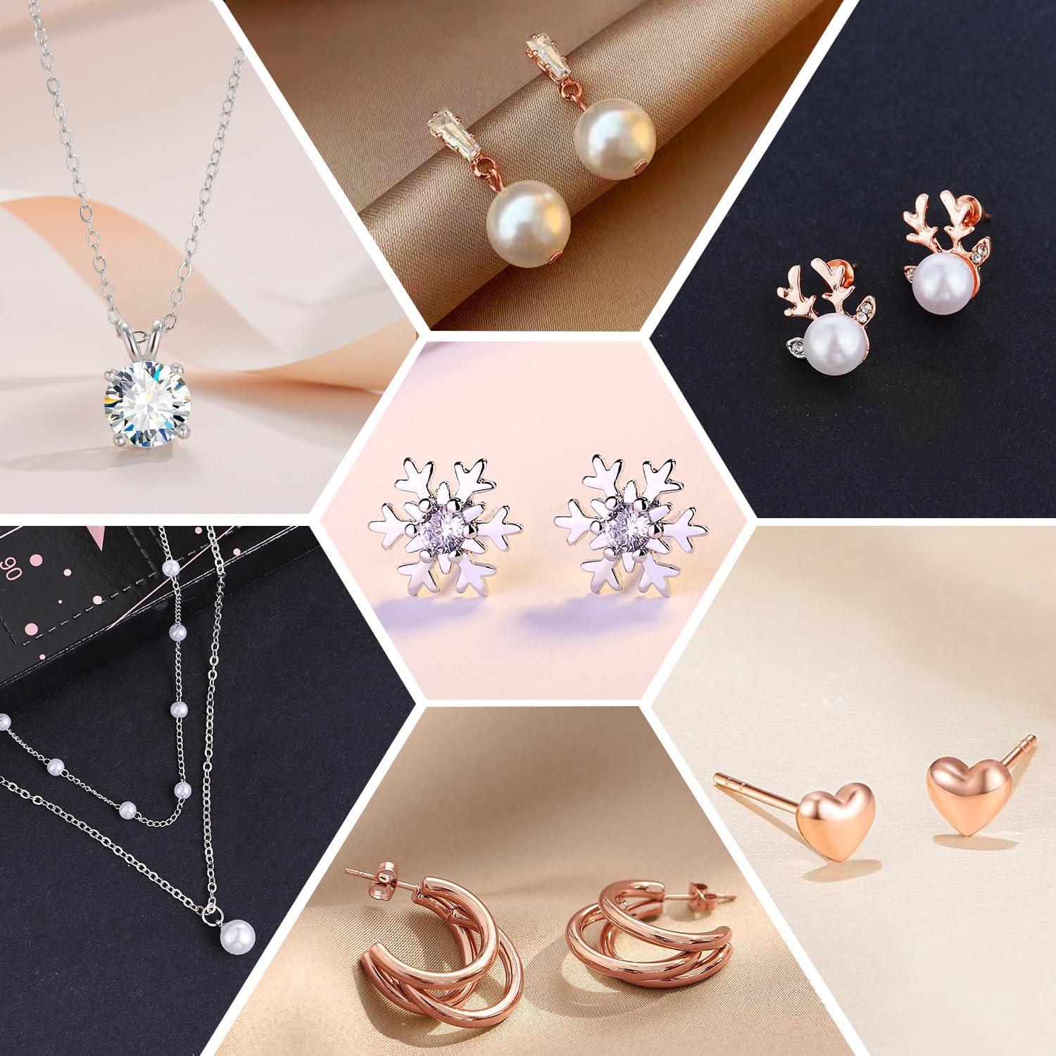 Adventskalender Schmuck 2024: Damen Mädchen Weihnachtskalender