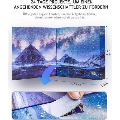 Griechischer Wissenschafts-Adventskalender 2024 für Kinder