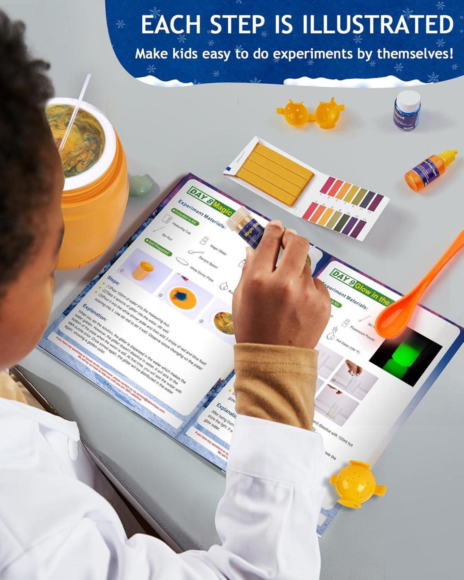 Greek Science Experimente Adventskalender 2024 für Kinder STEM