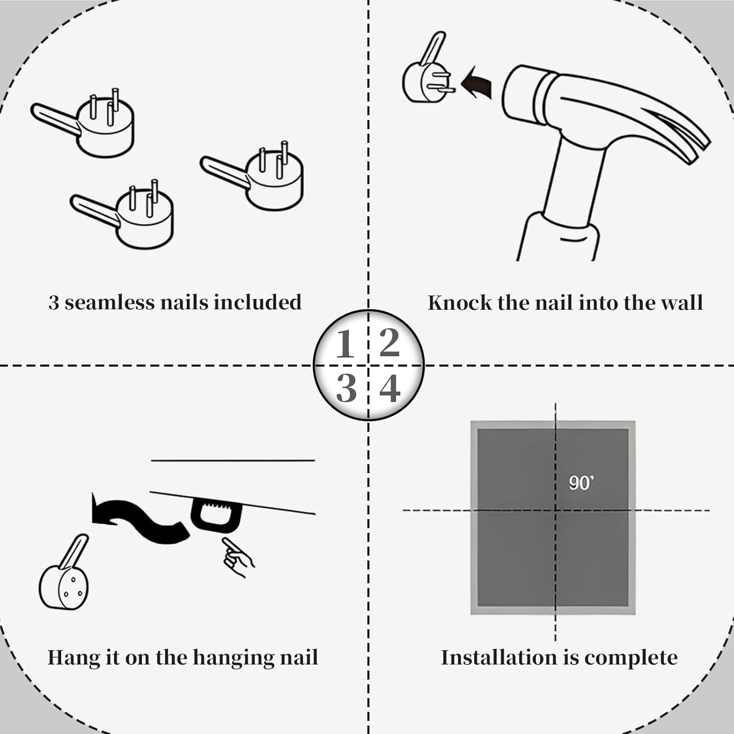 Vintage Botanische Leinwandbilder Holzrahmen 20x25cm Wohnzimmer Schlafzimmer