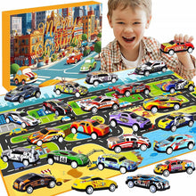 Adventskalender 2024 Cars für Jungen: 24 Xmas Pull-Back Race