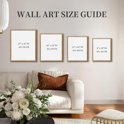 Vintage Insekten Leinwand Bilder mit Holzrahmen 40x60cm Aesthetic