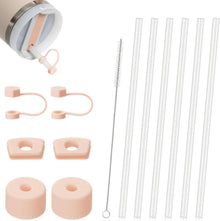 6er Set Trinkhalme für Stanley Quencher H2.0 1,2L FlowState Rosa