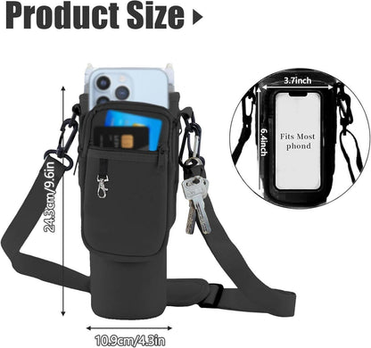 Tragetasche für Stanley Cup 40oz Schwarz Neopren