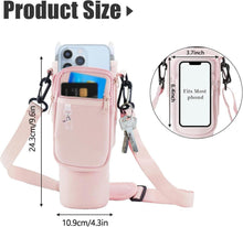 Tragetasche für Stanley Cup 40oz, Rosa, Verstellbarer