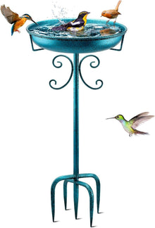 Große Vogeltränke Metall 35In Wasserbecken im