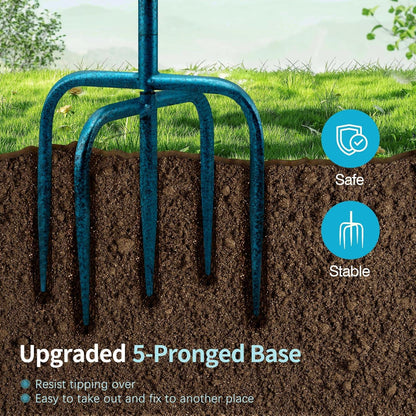 Große Vogeltränke Metall 35In Wasserbecken im