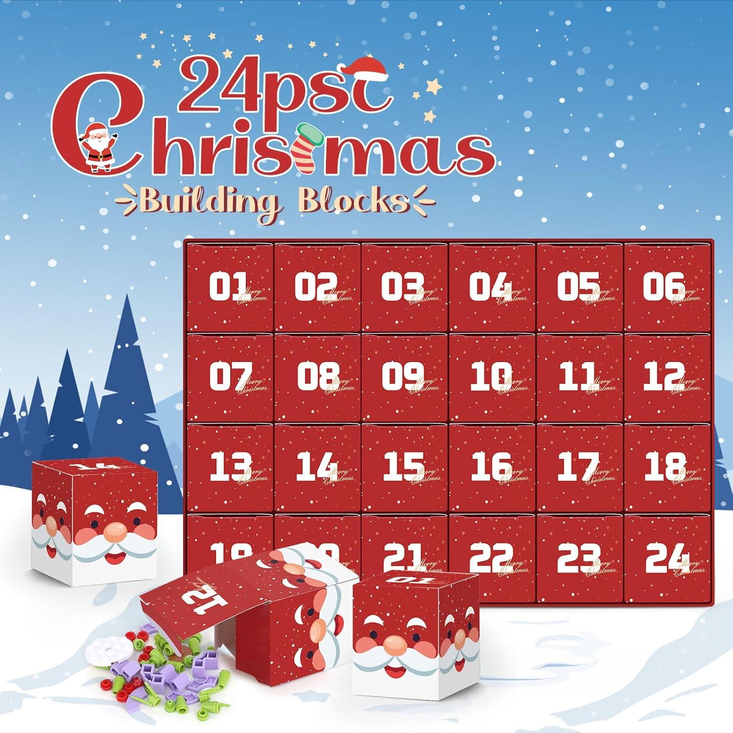 Adventskalender 2024 Kinder Mädchen 24er Pack Sukkulenten