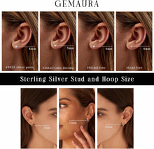 GEMAURA Ohrringe Set Silber 925 Cubic Zirkonia Damen