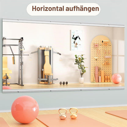 Ganzkörperspiegel 180x80cm – Fitness, Tanz & Wandspiegel