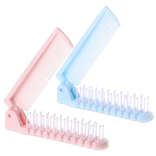 Faltbarer Mini Haarbürste Klappkamm Haarbürste Travel Kit