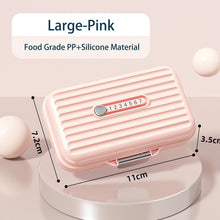 Tablettenbox 7 Tage Unterwegs Reise Pillendose Pink
