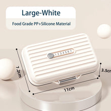 2 Stück Pillendose für Unterwegs Tablettenbox 7 tage Reise