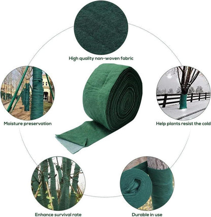 Baumschutzbandage 2 Rollen 20mx12cm Winterfest Pflanzenschutz