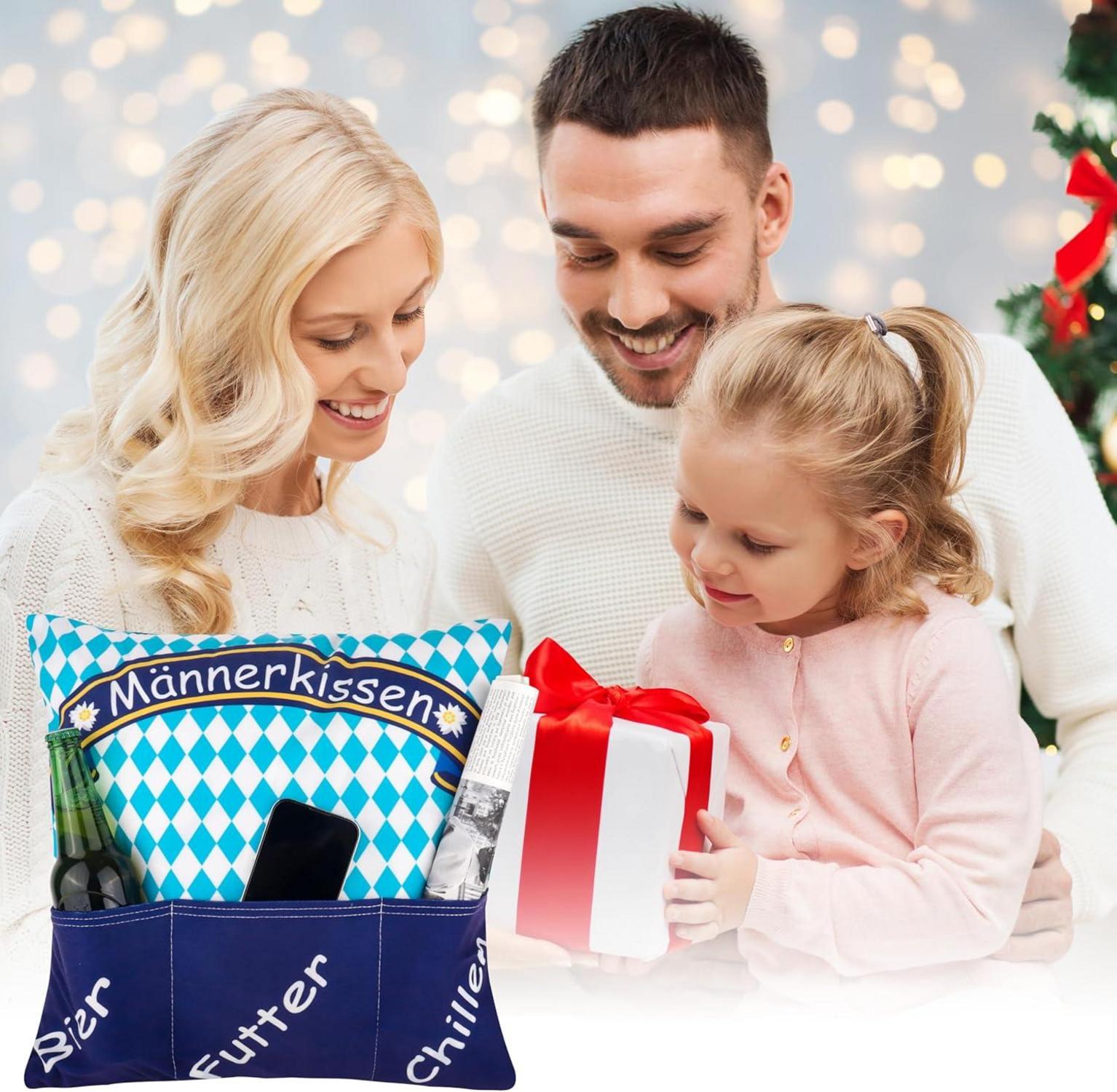 Oktoberfest Deko Kissenbezug 45x45 Herren Accessoires Taschen