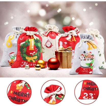 Adventskalender zum Befüllen Groß Weihnachtskalender 24