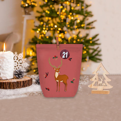 Adventskalender zum Basteln und Befüllen, 24