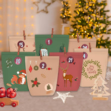 Adventskalender zum Basteln und Befüllen, 24