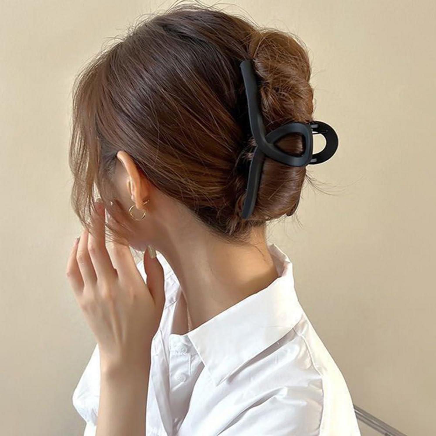 4 Stück Extra große Haarklammer 13cm Haarspangen für dickes Haar