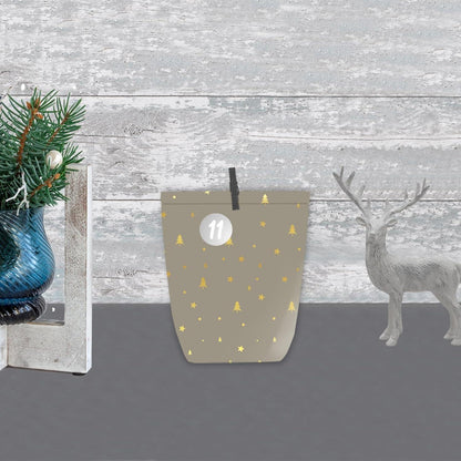 Adventskalender Tüten 24 Weihnachtstüten zum Selbst Basteln