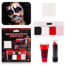 Halloween SFX Schminke Kit Kunstblut Schwarz Weiß Rot Face Body Paint