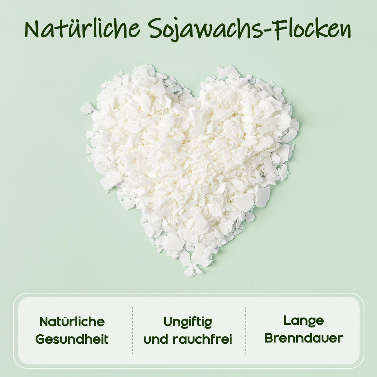 Sojawachs Flocken 18kg – Natürliches Wachs für Kerzen