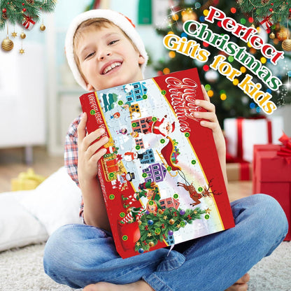 Adventskalender 2024 Kinder 24 Tage Weihnachtskalender Metall & Holz
