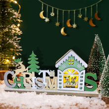 Weihnachtsdeko Tisch Beleuchtet LED Holz Schriftzug