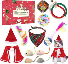 Katze Adventskalender 12 Tage Weihnachts Countdown Spielzeug