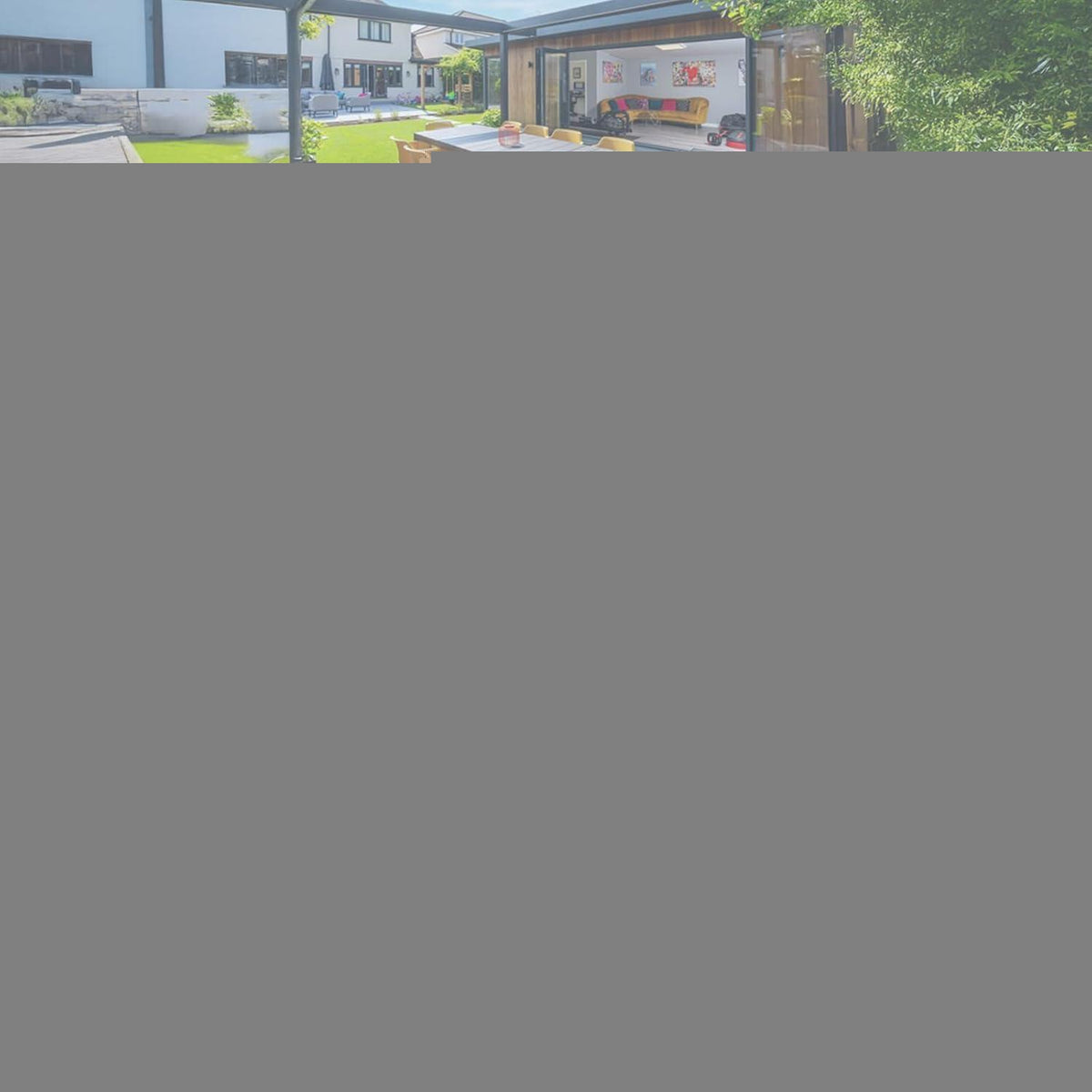 Wasserdichtes Sonnensegel Grau 5x6m mit 95% UV-Schutz
