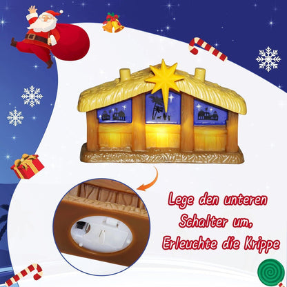 Adventskalender Krippe Kinder 25-tlg. Krippenfiguren