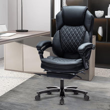 Ergonomischer Chefsessel mit 250kg Belastbarkeit Schwarz